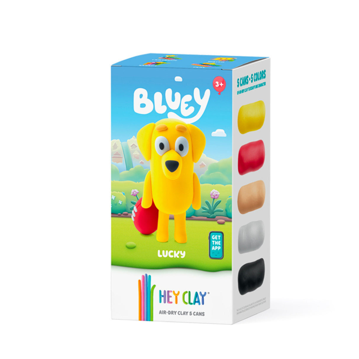 Hey Clay - Bluey & Friends: Lucky (5 Cans)