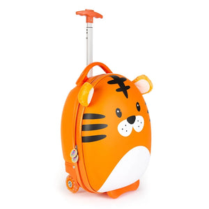 Boppi Tiny Trekker Kids Luggage Travel Suitcase Carry On Tiger