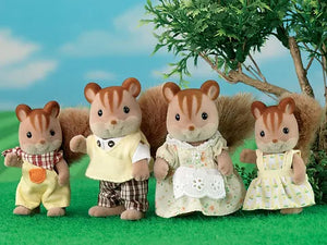 Sylvanian Families Walnut Squirrel Family