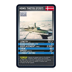 Top Trumps Battleships Card Game