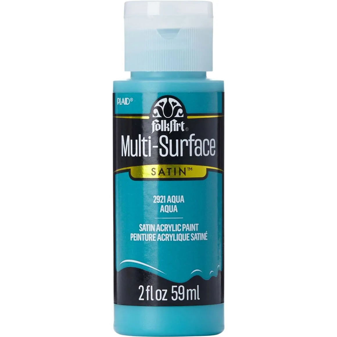 FolkArt Multi-Surface Acrylic 59ml - Aqua