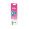 Pink packaging of Hey Clay Cloudy with a cloud-shaped character on a white background