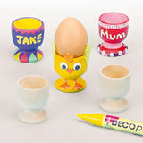 Wooden Egg Cups (Pack of 6)