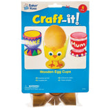 Wooden Egg Cups (Pack of 6)
