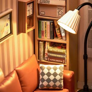 Rolife Cozy Living Lounge DIY Miniature House