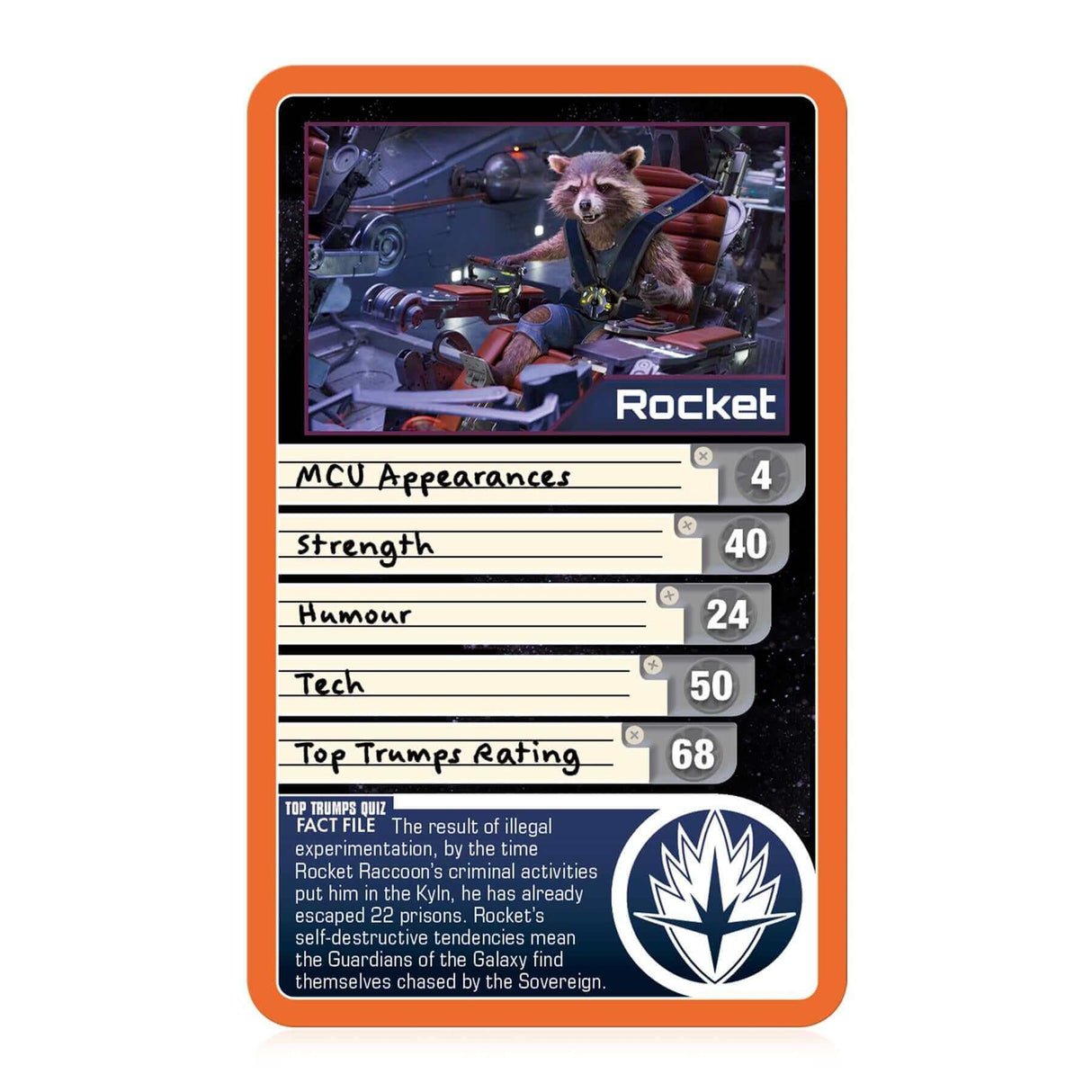 Top Trumps Guardians of the Galaxy