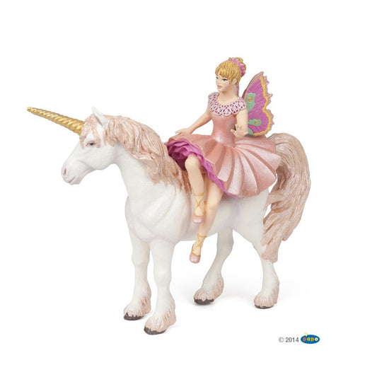 Papo Enchanted World Elf Ballerina With Unicorn
