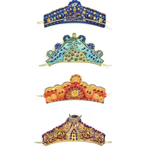 Djeco Do it Yourself Kit - Enchantresses Mosaic Tiaras