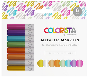 Colorista - Metallic Marker - Essential Metallics 8pc