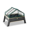EXIT Aksent Planter Table with Greenhouse & Gardening Tools (XL)