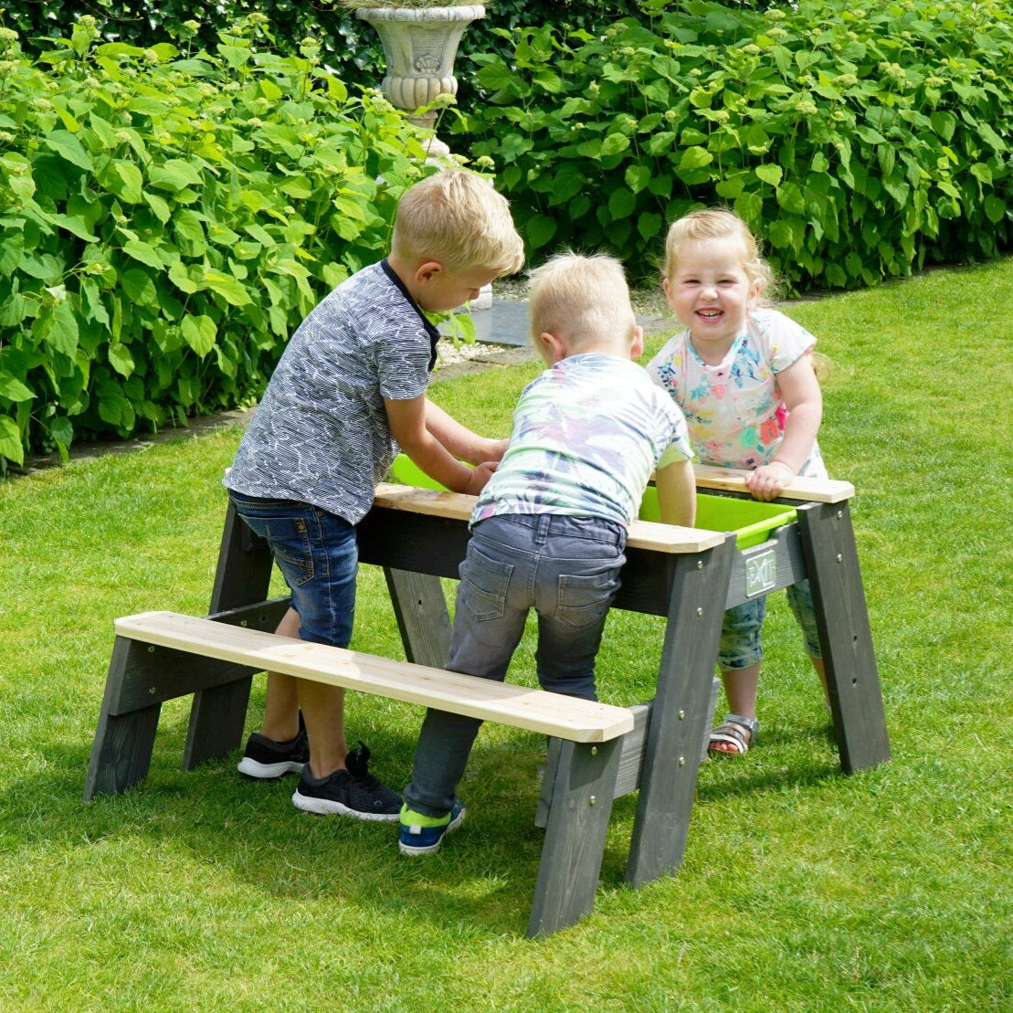 EXIT Aksent Sand & Water and Picnic Table (1 bench)