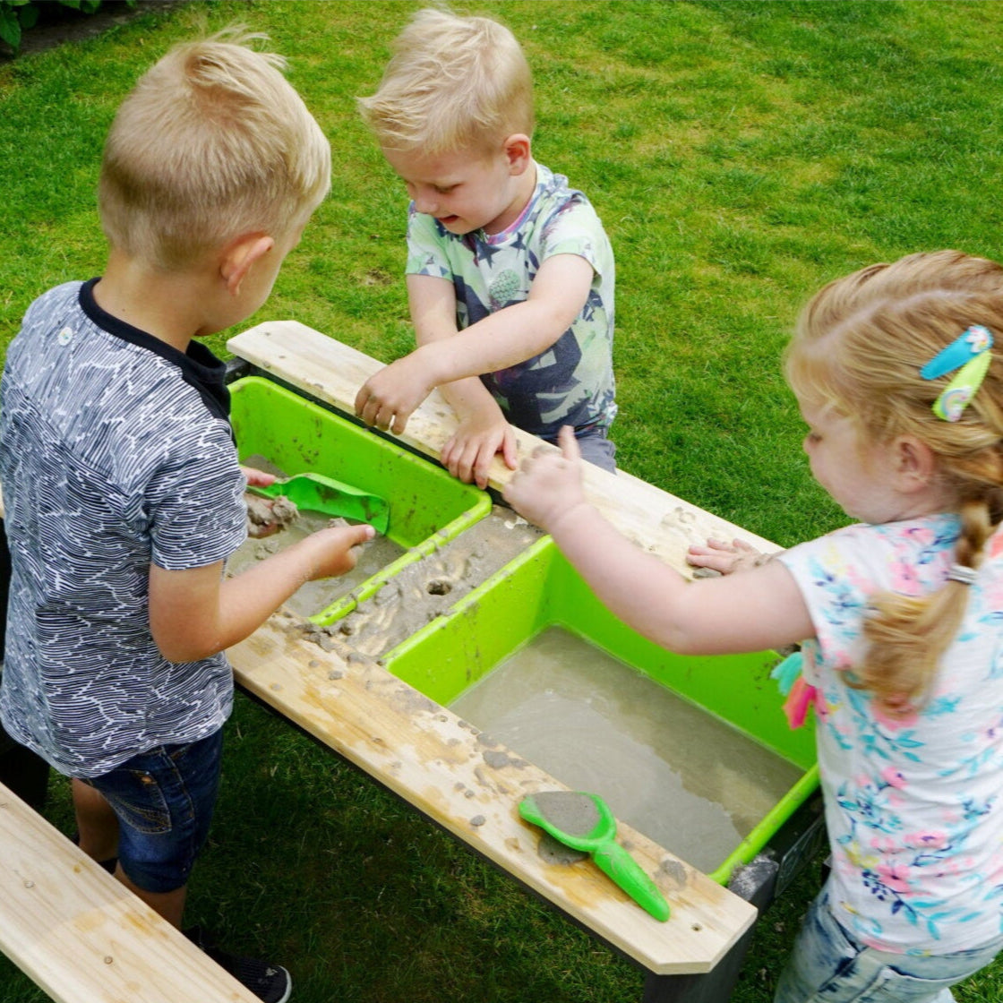 EXIT Aksent Sand & Water Picnic Table (2 Benches)