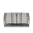 Exit Classic Ground Trampoline 214X366Cm Green