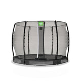 Exit Allure Classic Ground Round Trampoline - 10 FT (Black)