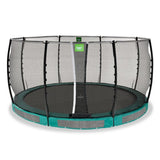 Exit Classic Ground Trampoline Ø427Cm Green