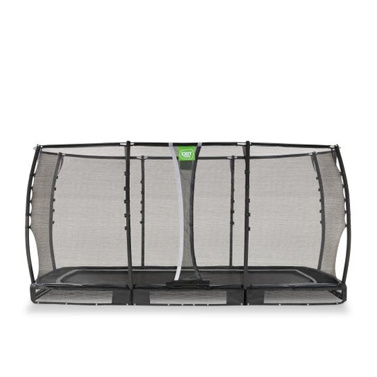 Exit Premium Ground Trampoline 244X427Cm Black