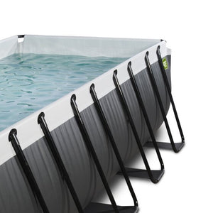 Exit  Leather Pool 400X200X100Cm With Filter Pump