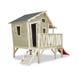 EXIT Crooky 350 Wooden Playhouse - Grey Beige