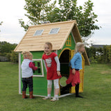 EXIT Fantasia 100 Wooden Playhouse - Green