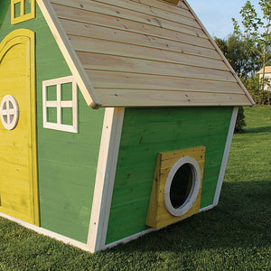 EXIT Fantasia 100 Wooden Playhouse - Green