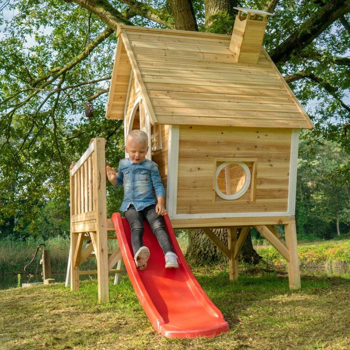 EXIT Fantasia 300 Wooden Playhouse - Natural