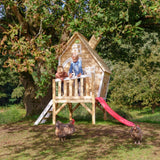 EXIT Fantasia 300 Wooden Playhouse - Natural