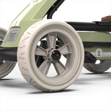 EXIT Foxy Pedal Go-Kart with Trailer -  Retro Green