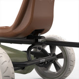 EXIT Foxy Pedal Go-Kart with Trailer -  Retro Green
