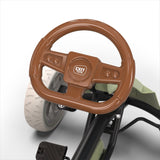 EXIT Foxy Pedal Go-Kart with Trailer -  Retro Green