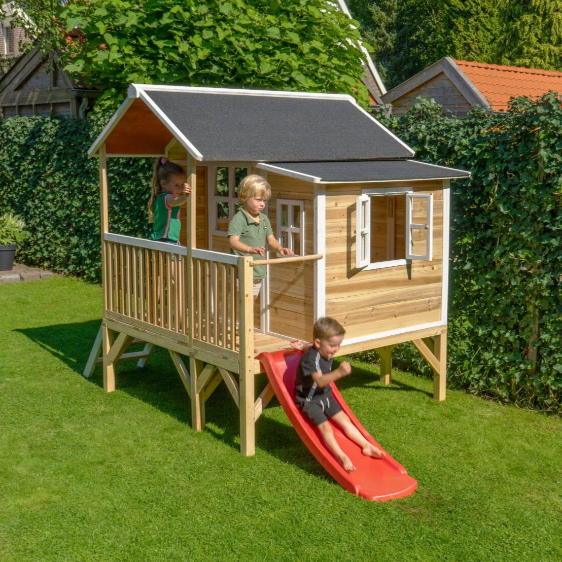 EXIT Loft 350 Wooden Playhouse - Natural