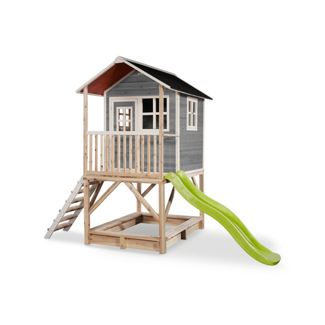 EXIT Loft 500 Wooden Playhouse - Grey