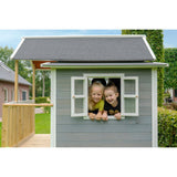 EXIT Loft 550 Wooden Playhouse - Grey
