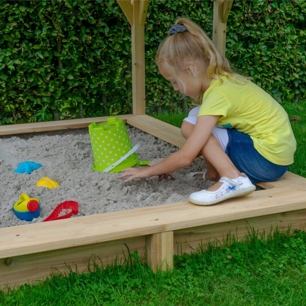 EXIT Loft 550 Wooden Playhouse - Grey