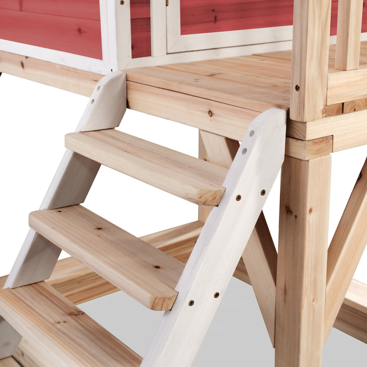 EXIT Loft 550 Wooden Playhouse - Red