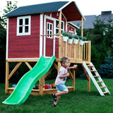 EXIT Loft 550 Wooden Playhouse - Red