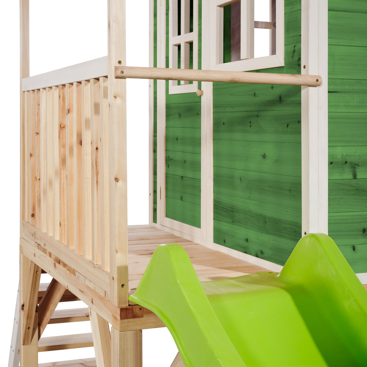 EXIT Loft 700 Wooden Playhouse - Green