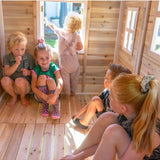 EXIT Loft 750 Wooden Playhouse - Natural
