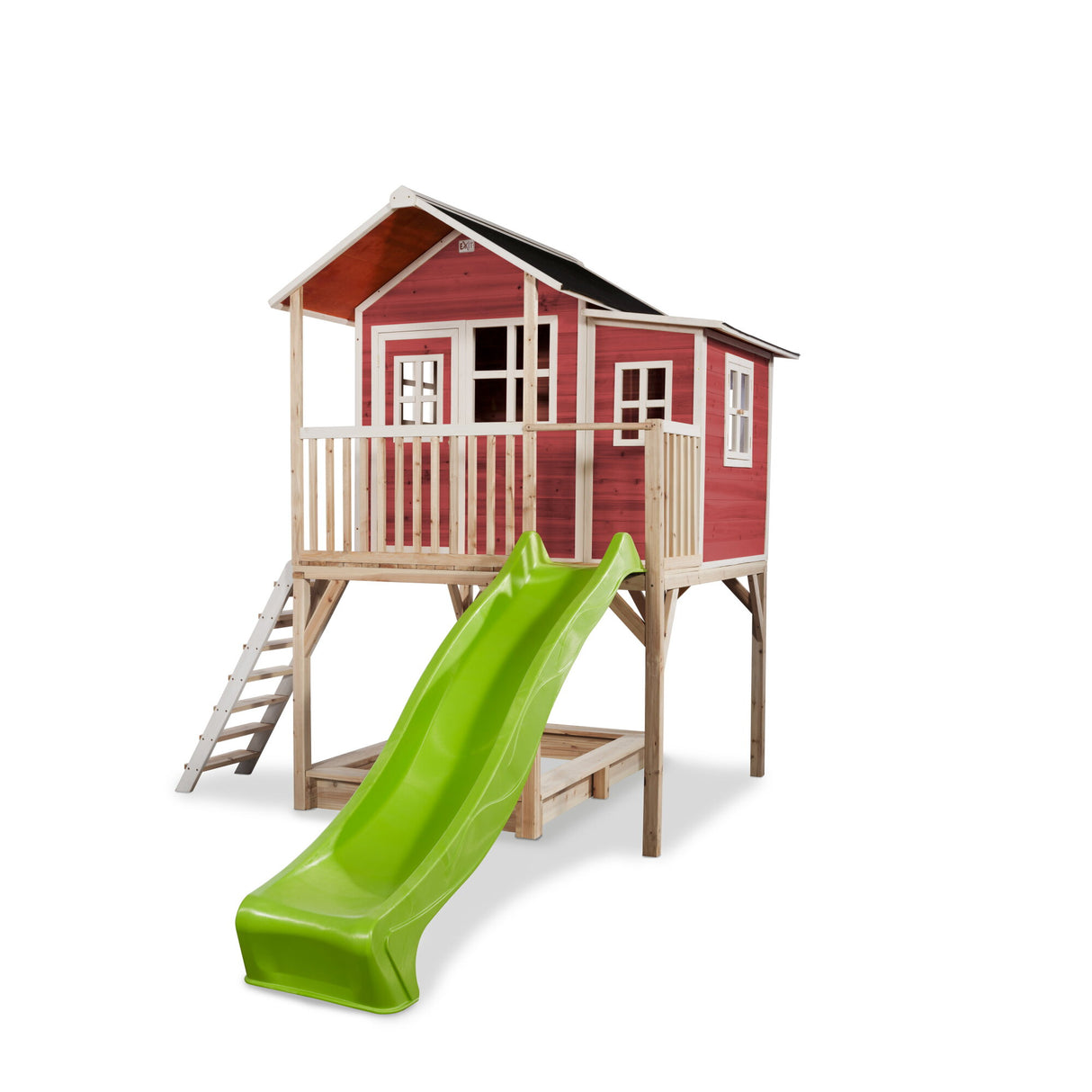 EXIT Loft 750 Wooden Playhouse - Red
