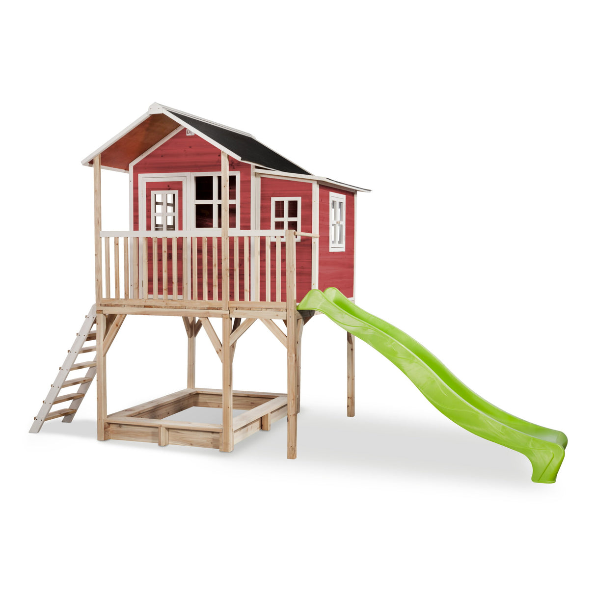 EXIT Loft 750 Wooden Playhouse - Red