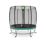 Exit Lotus Classic Round Trampoline and Safety Net - 8 Ft (Green)