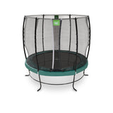 Exit Lotus Classic Round Trampoline and Safety Net - 8 Ft (Green)