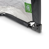EXIT Panna Soccer Goal (Set of 2 Foldable Goals) Black