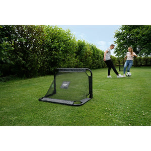 EXIT Pico Soccer Goal (Set of 2 Foldable Goals) Black