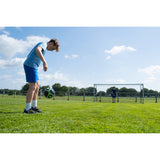 EXIT Scala Aluminium Soccer Goal (16.4 x 6.6 Ft)