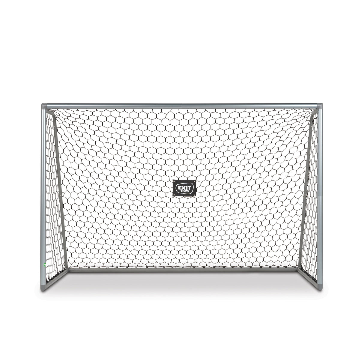 EXIT Scala Aluminium Soccer Goal - Matt Silver (10 x 6.6 Ft)