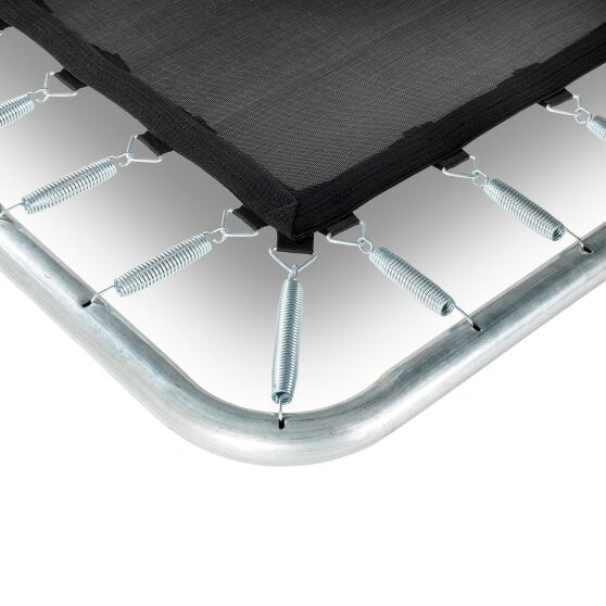 Exit Silhouette Ground Sports Trampoline 244X366Cm - Black