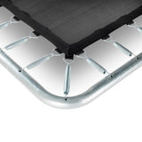 Exit Silhouette Ground Sports Trampoline 244X366Cm - Black
