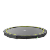 Exit Silhouette Ground Sports Trampoline Ø427Cm - Black
