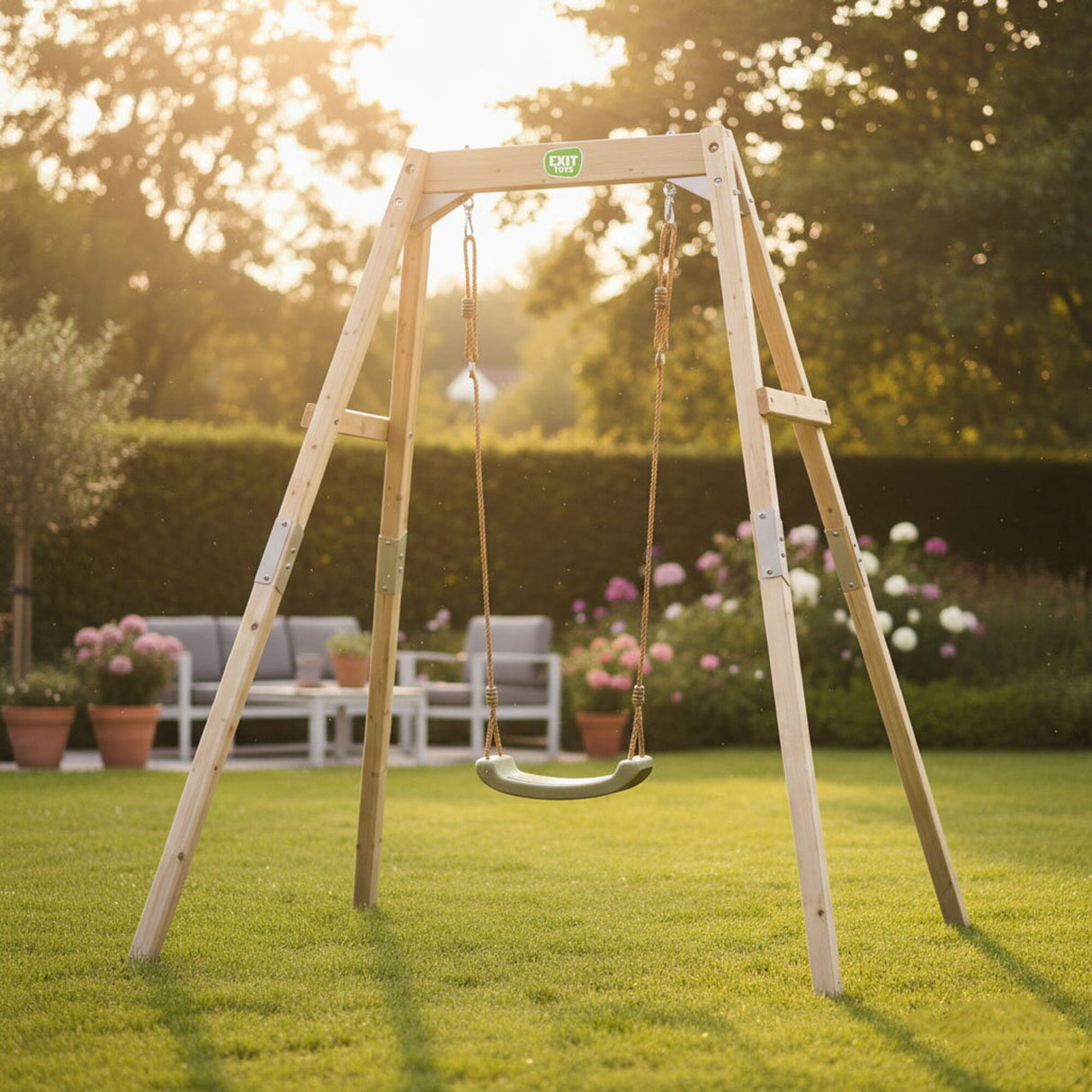 EXIT Silvi Wooden Swing That Grows With You