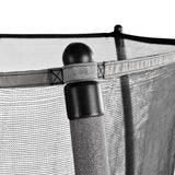Exit Junior Round Trampoline With Safety Net - 4.5 Ft (Black/Grey)